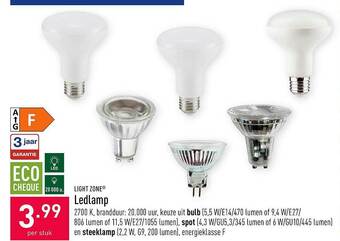 ALDI Ledlamp aanbieding