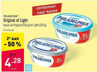 ALDI Original Of Light aanbieding