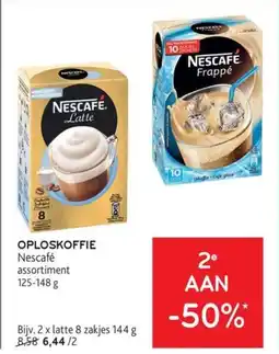 Alvo Oploskoffie nescafé aanbieding