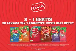 Alvo Duyvis crac anut,tiger nuts,peanut salted aanbieding