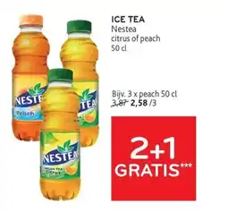 Alvo Ice tea nestea citrus of peach aanbieding