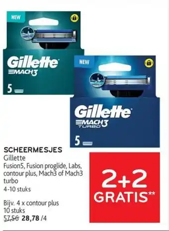 Alvo Scheermesjes Gillette aanbieding