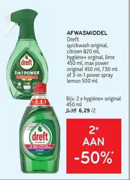 Alvo Afwasmiddel dreft aanbieding