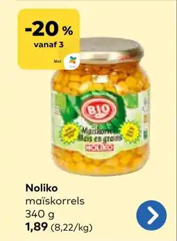Bio Planet Noliko maïskorrels aanbieding
