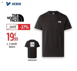 Intersport The north face T-SHIRT Heren aanbieding