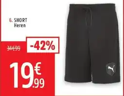 Intersport Short heren aanbieding