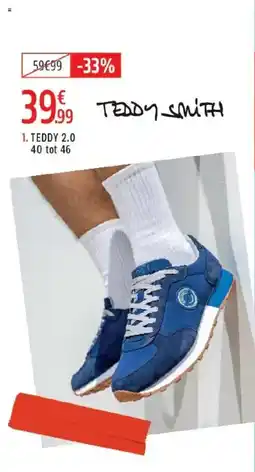 Intersport Teddy smith 2.0 aanbieding