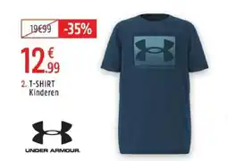 Intersport Under armour T-shirt kinderen aanbieding