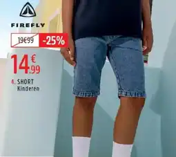 Intersport Firefly short kinderen aanbieding