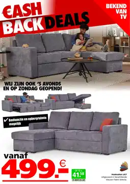 Seats and Sofas Hoeksalon lily aanbieding