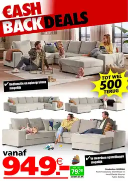 Seats and Sofas Hoeksalon giorgia aanbieding