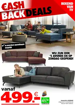 Seats and Sofas Hoeksalon lissabon aanbieding