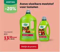 AVEVE Aveve vloeibare meststof voor tomaten aanbieding