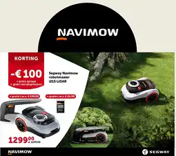 AVEVE Segway Navimow robotmaaier i215 LiDAR aanbieding