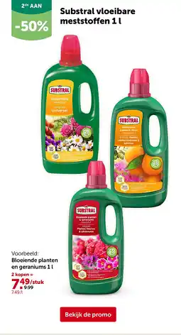 AVEVE Bloeiende planten en geraniums 1 l aanbieding