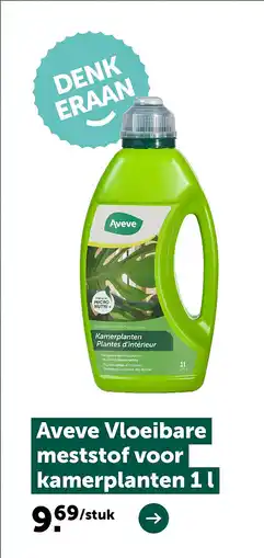 AVEVE Aveve Vloeibare meststof voor kamerplanten 1 l aanbieding