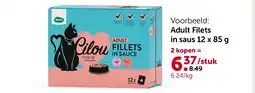AVEVE Adult Filets in saus 12 x 85 g aanbieding