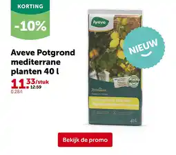 AVEVE Aveve Potgrond mediterrane planten 40 l aanbieding