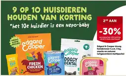 AVEVE Edgard & Cooper droog hondenvoer t.e.m. 3 kg, snacks en natvoer (uitgezonderd multipacks) aanbieding
