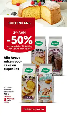 AVEVE Mix voor citroencake 400 g aanbieding