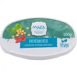 Albert Heijn Maza Hoemoes paprika oregano aanbieding