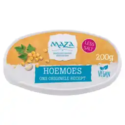 Albert Heijn Maza Hoemoes less salt aanbieding