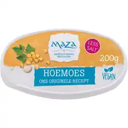 Albert Heijn Maza Hoemoes less salt aanbieding