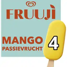Albert Heijn Ola Fruuji sorbetijs mango passievrucht aanbieding