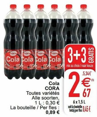 Cora Cola cora aanbieding