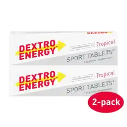 Albert Heijn Dextro Energy sport tablets 2-pack aanbieding