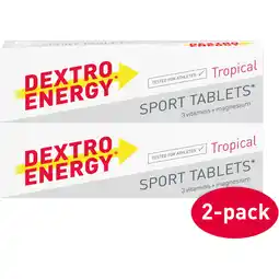 Albert Heijn Dextro Energy sport tablets 2-pack aanbieding