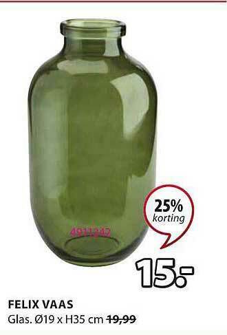 Jysk Felix Vaas aanbieding