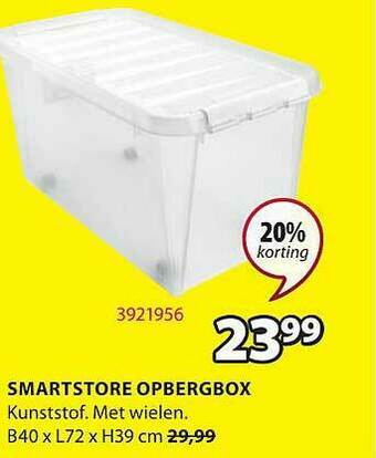 Jysk Smartstore Opbergbox aanbieding