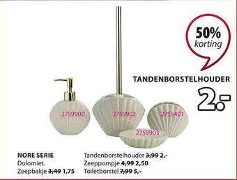 Jysk Tandenborstelhouder aanbieding