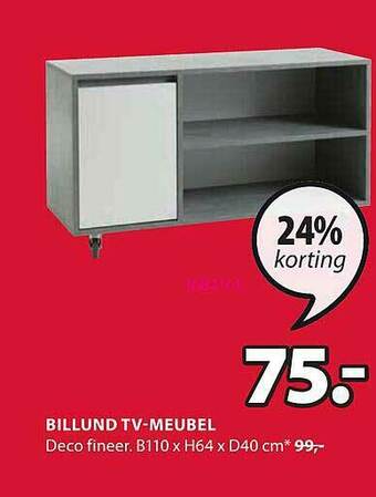 Jysk Billund Tv Meubel aanbieding