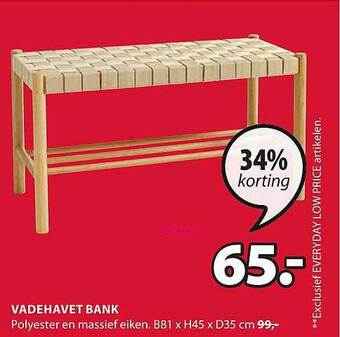 Jysk Vadehavet Bank aanbieding