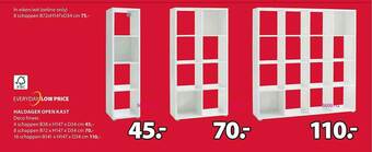 Jysk Haldager Open Kast aanbieding