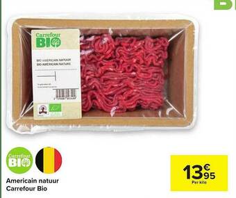 Carrefour Americain Natuur aanbieding