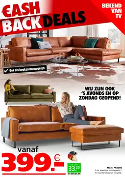 Seats and Sofas Model pancho aanbieding