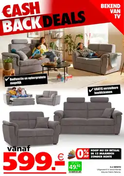 Seats and Sofas 3+2 benito aanbieding