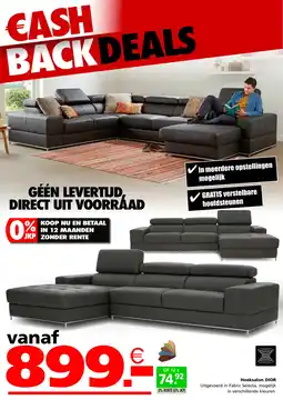 Seats and Sofas Hoeksalon dior aanbieding