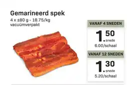Buurtslagers Gemarineerd spek aanbieding