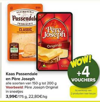 Carrefour Kaas Passendale En Père Joseph aanbieding