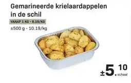 Buurtslagers Gemarineerde krielaardappelen in de schil aanbieding