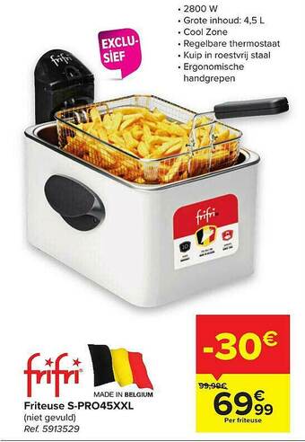 Carrefour Friteuse aanbieding