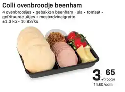 Buurtslagers Colli ovenbroodje beenham aanbieding