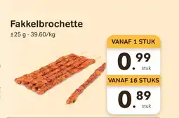 Bon Ap Fakkelbrochette aanbieding