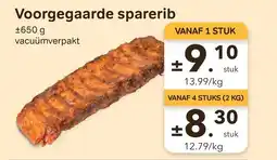 Bon Ap Voorgegaarde sparerib aanbieding