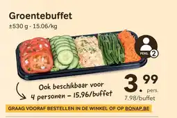 Bon Ap Groentebuffet aanbieding