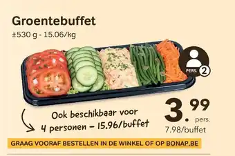 Bon Ap Groentebuffet aanbieding